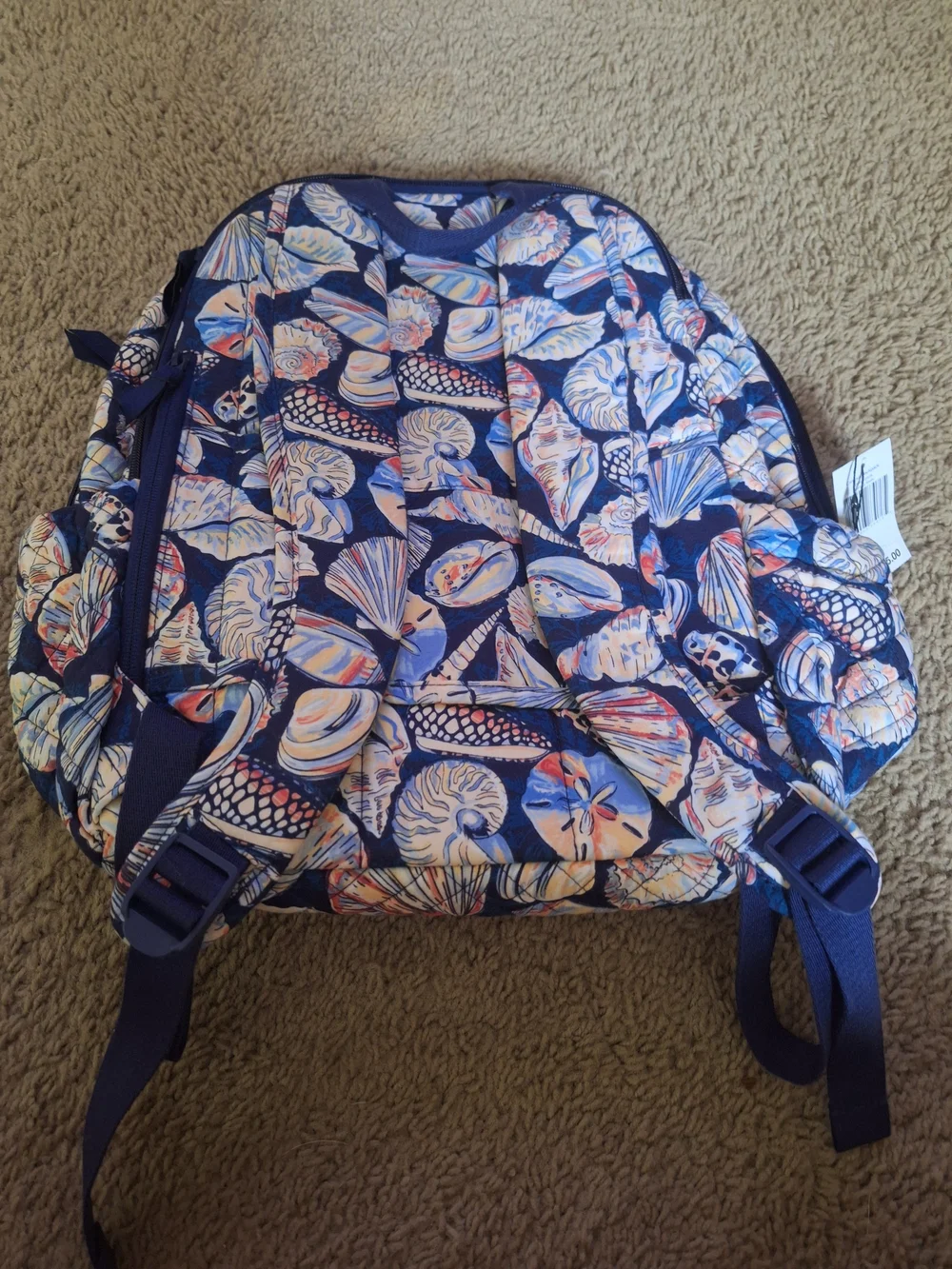 Brand New w/ Tags Vera Bradley Campus Backpack in Morning Shells